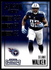 2016 PANINI CONTENDERS DELANIE WALKER #100 TENNESSEE TITANS 1475