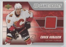 2006-07 Upper Deck UD Game Jersey Chuck Kobasew #J2-CK z1b