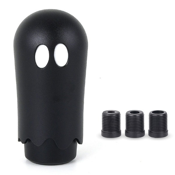 Gangschaltknopf Auto -Schaltknauf Halloween Schaltknauf Schwarz Schwarz S5A5-image
