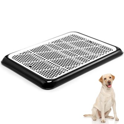 Dog Pee Pad Holder Potty Tray Portable Dog Litter Box Toilet Training for Ind...