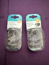 Silicone Anti-Colic Baby Bottle Nipples 2 Packs nanabebe