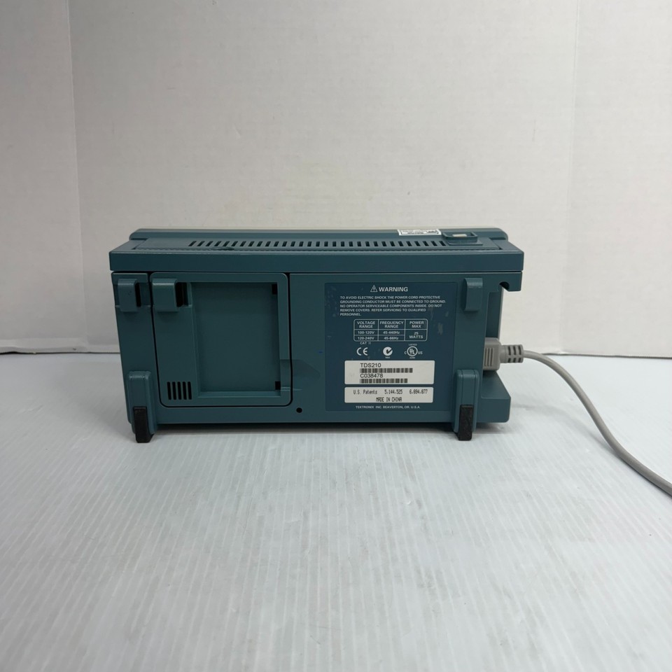 Tektronix TDS210 2 Channel Real Time Digital Oscilloscope - TDS 210 | eBay