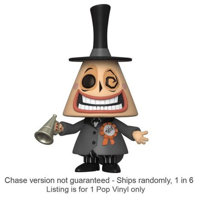 Nightmare Before Christmas Mayor mit Megafon-Pop! Figur Chase Ships 1 in 6