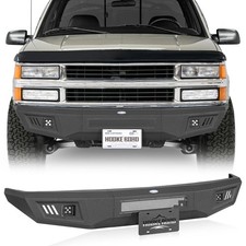 Fit Gmc Sierra Chevrolet Ck 150025003500 Full Width Front Bumper 1988-1998 Fit Gmc Sierra Chevrolet Ck 150025003500 Full Width Front Bumper 1988-1998