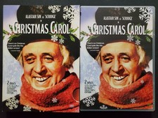A Christmas Carol 2-DVD Set w/ Slipcover Alastair Sim as Scrooge 1951 Color B/W