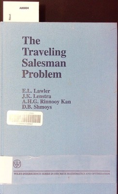 The traveling salesman problem a guided tour of combinatorial optimization ed.. 