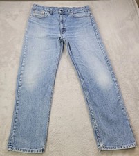 Vintage Levis 505 Jeans Mens 38x31 Blue Regular Fit Straight Leg Made In USA 90s
