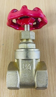 3/4'' BSPT(F) PN20 Messing Absperrschieber A2015    