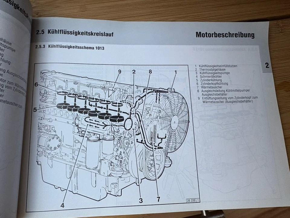 Deutz Werkstatthandbuch BF4M 1012 1013 Service Wartung Betriebsanleitung KHD - Bild 3 von 4