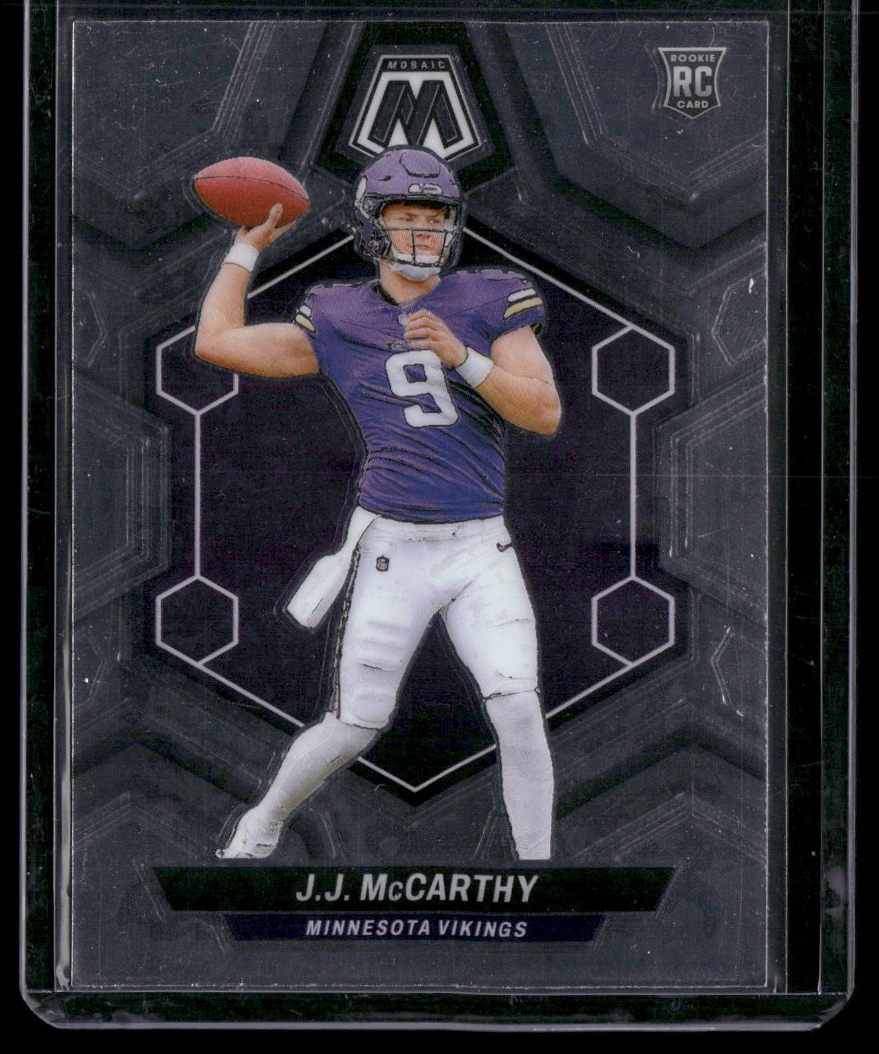 2024 Panini Mosaic #310 J.J. McCarthy RC - Vikings