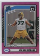 2024 Panini Donruss Rated Rookie Optic Preview Pink Prizm Jordan Morgan #370 3hd