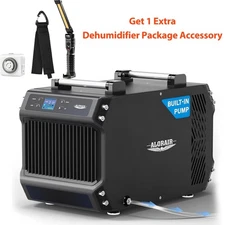ALORAIR Galaxy 60P Dehumidifier 1800 Sq.Ft Pump Drain Hose Energy Star Black