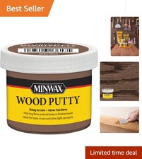 Walnut Wood Putty - 3.75 oz Non-Hardening Repair Filler for Imperfections