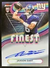 2025 Topps Finest Jaxson Dart RC ON-CARD AUTO Rookie Finest NY Giants #RFA-JD