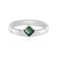 Cavill Damen Ring Silber 925 GrüN Benedito Turmalin 0,299Ct Platin Echtschmuck