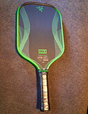 JOOLA Razer Perseus Pro IV 16mm Pickleball Paddle Black/Green Razer Green