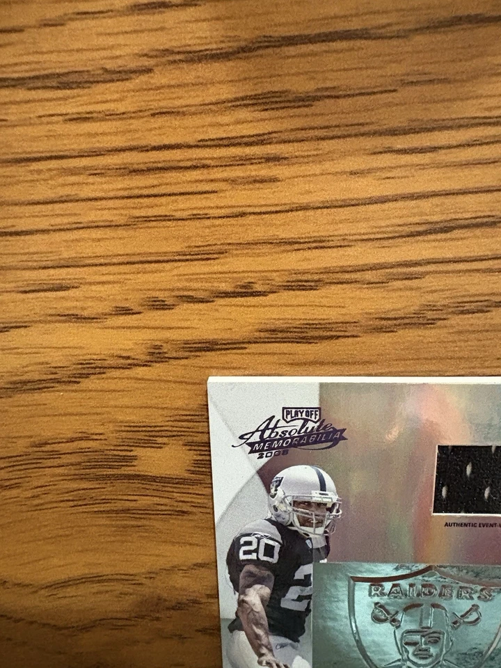 2008 Absolute Rookie Premier Materials Darren McFadden #264 RC, Mem, Auto /34 - Image 2 of 4