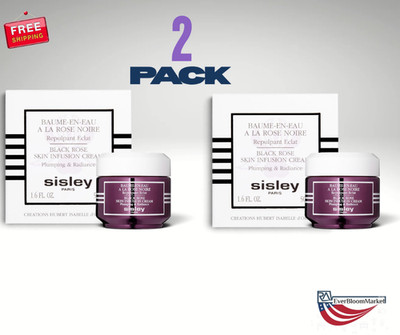2 Pack Sisley Black Rose Skin Infusion Cream 1.6oz50mL New  & Sealed
