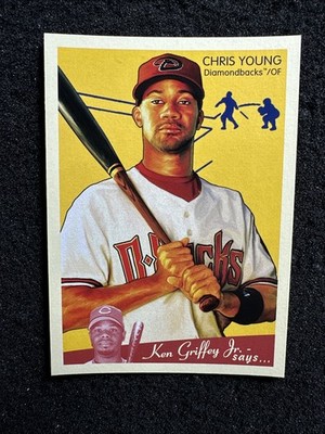 CHRIS YOUNG 2008 Upper Deck Goudey #5 Arizona Diamondbacks Buy 10 get 10 Free