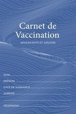 Carnet de vaccination: Vaccin pour adolescents e... | Book | condition very good