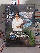 New Sealed Corel WordPerfect Office X4 - Standard Version - 136