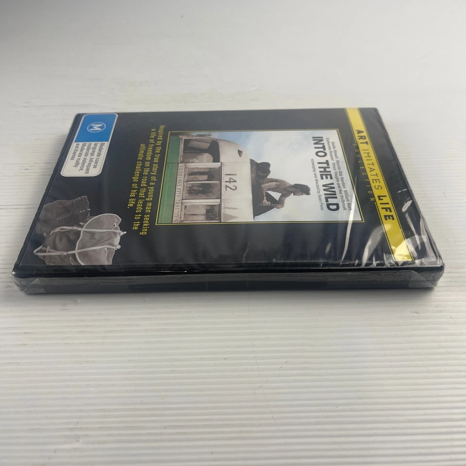 Into the Wild (DVD, 2007) New & Sealed Region 4 - image 3 of 4