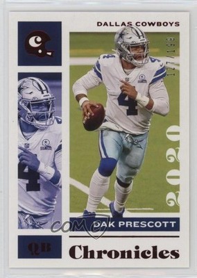 2020 Panini Chronicles Red 127/199 Dak Prescott #26 0ud4