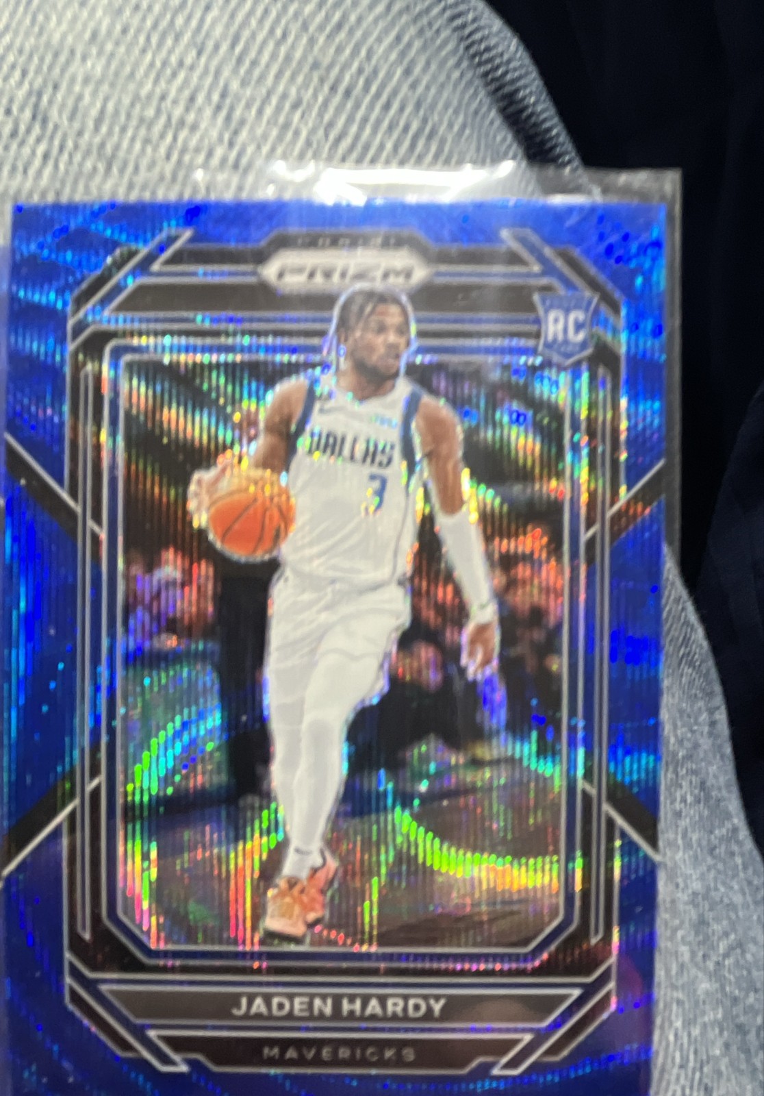 2022-23 Panini Prizm - Jaden Hardy #226 Blue Wave Prizm (RC)