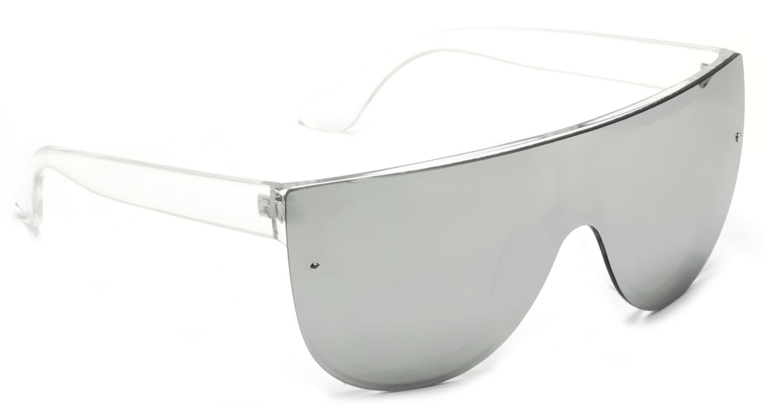 mirrored flat top sunglasses