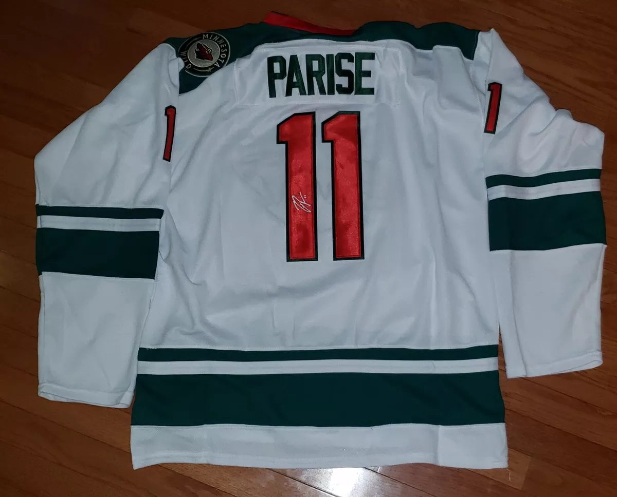 Zach parise signed jersey top
