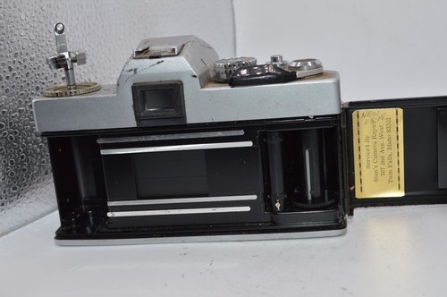 Ricoh Singlex II Kamera mit 50 mm Auto Rikenon Objektiv | Teile oder Reparatur - Bild 10 von 11