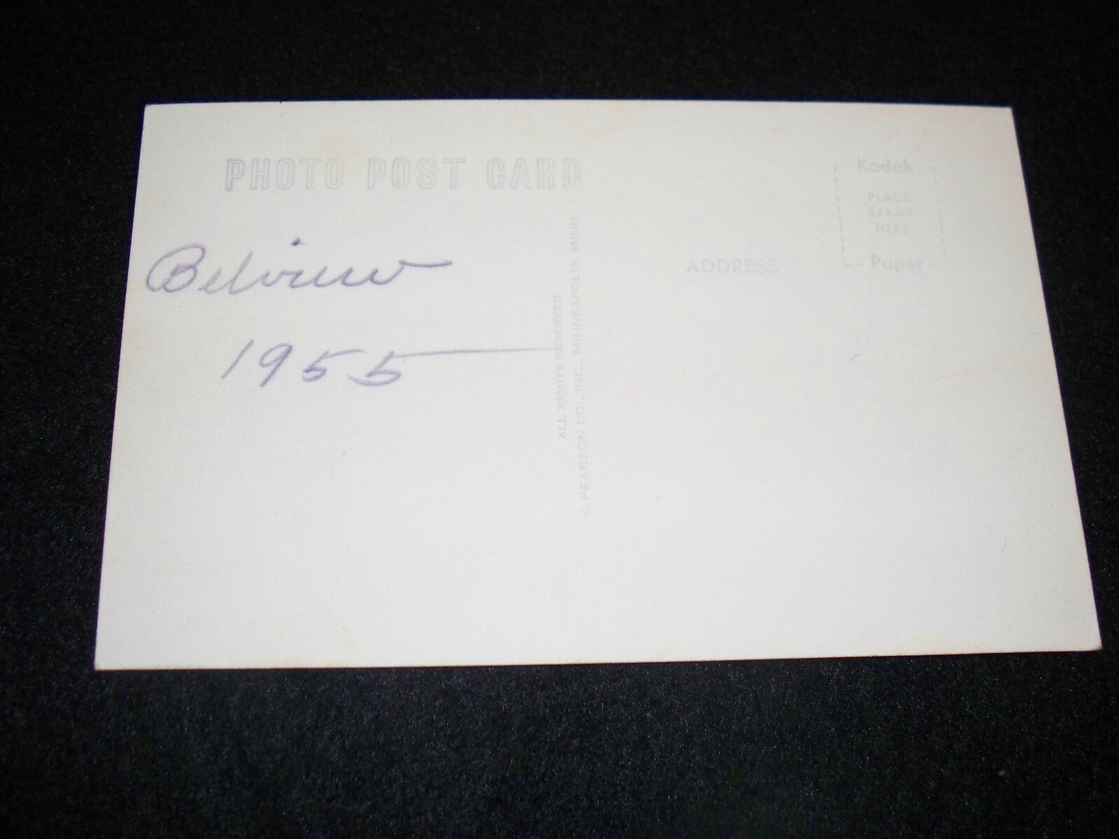 1955 Belview Minnesota Main Street Szene echtes Bild Postkarte eBay