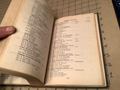 1925 1st ed. ENCYCLOPEDIA OF MUSIC FOR PICTURES -- ERNO RAPEE - v scarce MOVIES - Picture 6 of 15