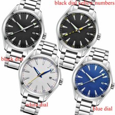 41mm CORGEUT Black White dial Sapphire glass Japan NH35A automatic mens Watch