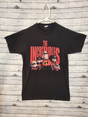 Tee Shirt Black Incredibles Shirt The Incredibles Disney Pixar