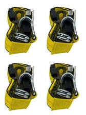 2"X12' Over the Tire Strap with Wire Hooks 4 Pack