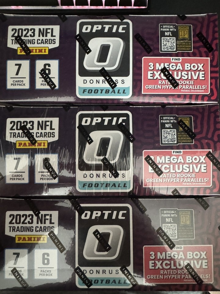 Hobby Boxes Sports Cards 2023 Panini Donruss Optic H2 Football