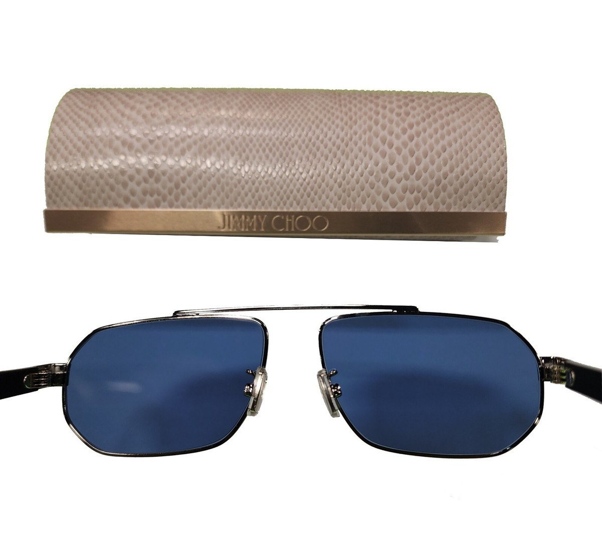 Jimmy choo sunglasses With Snakeskin Case | eBay display picture 3