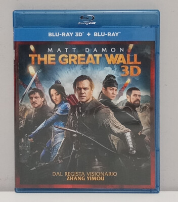 The Great Wall - Blu Ray + 3D Edition 2 Discs (2016)