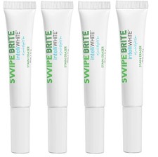 Lot of 4 Swipe Brite IntelliWhite Stain Eraser, 0.39oz NEW