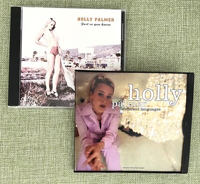 Holly Palmer      **PROMO CD LOT**     Different Languages  --  Just So You Know