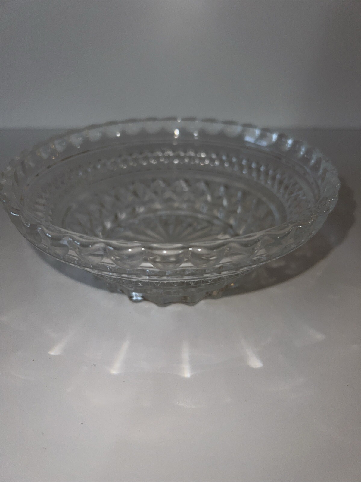 5-Inch Round Anchor Hocking Wexford Glass Berry Dessert Bowl