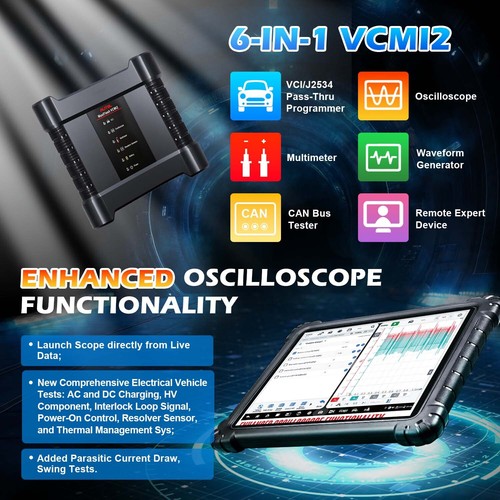 Autel Scanner MaxiSYS Ultra S2 VCMI2 3.0 Diagnostic Kits Upgraded Ultra +MV108S - Picture 5 of 9