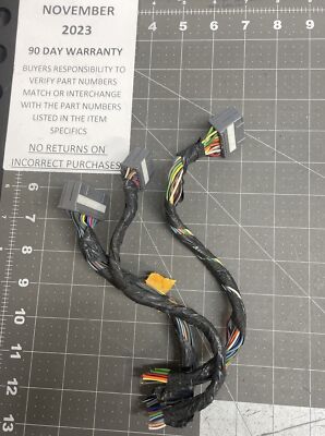 1997 1998 EXPEDITION NAVIGATOR GEM MODULE F85B-14B205-KA WIRE HARNESS PIGTAILS