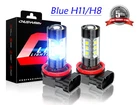 LED Fog Light Bulb H11 High Power 200W Lamps 8000K Blue Fog Light Bulbs DRL Kit