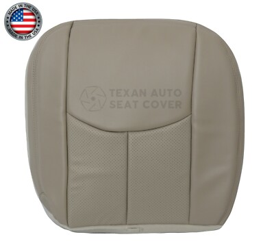 2003, 2004 Cadillac Escalade ESV Left Side 2nd row Bottom Vinyl Seat Cover Tan