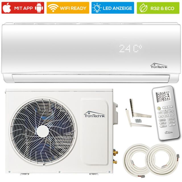 VIESTA 09SE Split Klimaanlage Klimagerät Inverter 9000BTU 2,6kW WiFi-Ready A++ 