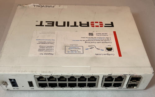 Fortinet Fortigate FG-81E-PoE Network Security Firewall - As Is - Afbeelding 4 van 8