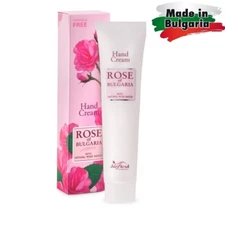HAND CREAM WITH ROSE WATER PARABEN FREE BULGARIAN SELLER MADE IN BULGARIA