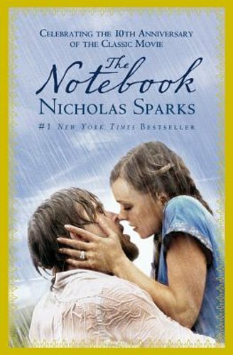 Notebook 10th Anniversary Movie Edition Hardcover by Nicholas Sparks 2014-image